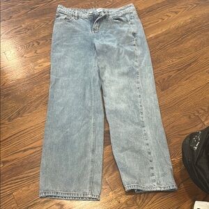 RSQ Blue Flare Wide Leg Denim